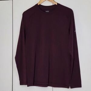 Hill City Classic Burgundy Long Sleeve Tee